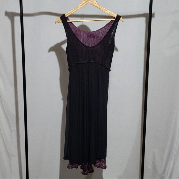 Georges Levesque Pour Scandale dress boho 1980s designer whimsigoth XS vintage - Picture 9 of 15